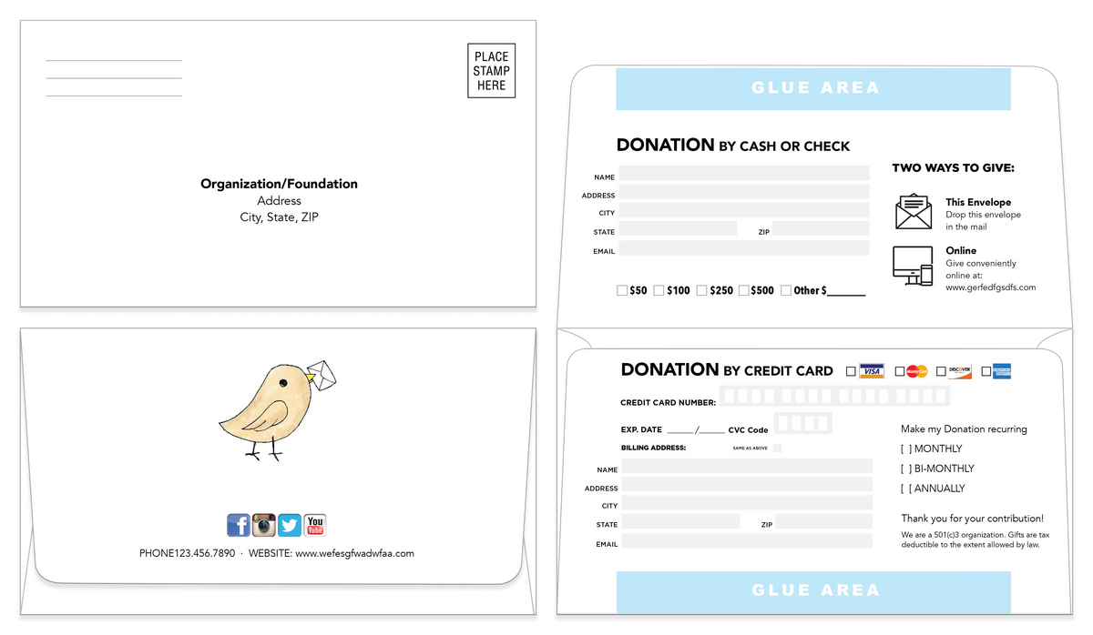 Remittance Envelope Template 10