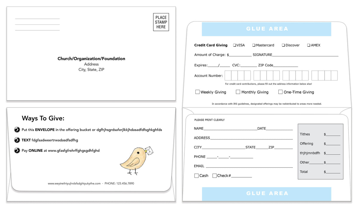 Remittance Box Remittance Envelope Design Service