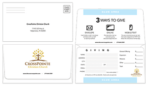 Custom Remittance Envelopes for Church and Business
